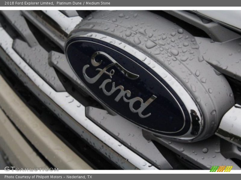 Platinum Dune / Medium Stone 2018 Ford Explorer Limited