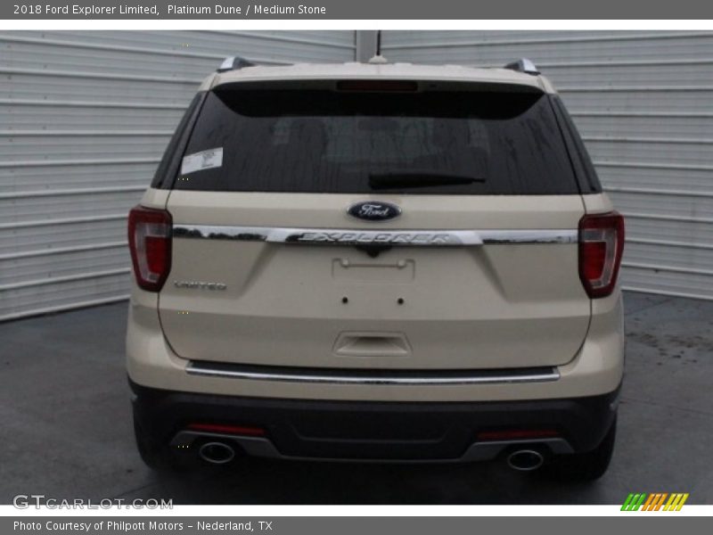 Platinum Dune / Medium Stone 2018 Ford Explorer Limited