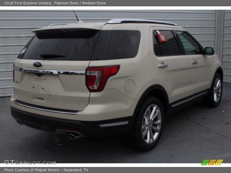 Platinum Dune / Medium Stone 2018 Ford Explorer Limited