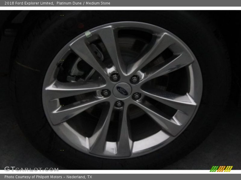 Platinum Dune / Medium Stone 2018 Ford Explorer Limited