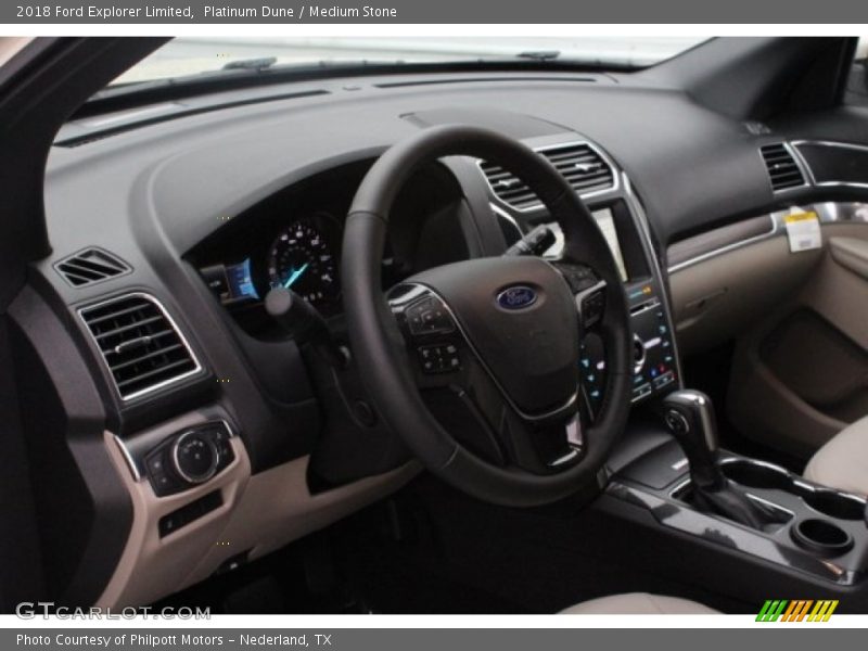 Platinum Dune / Medium Stone 2018 Ford Explorer Limited