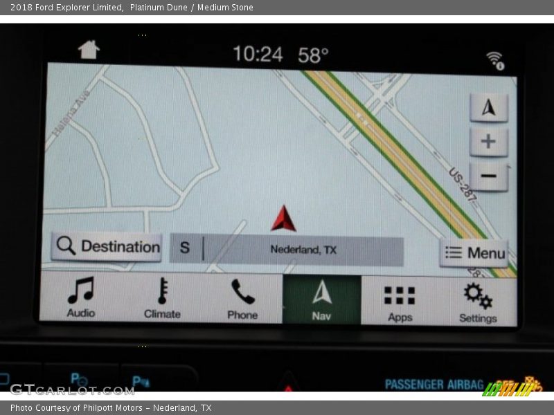 Platinum Dune / Medium Stone 2018 Ford Explorer Limited