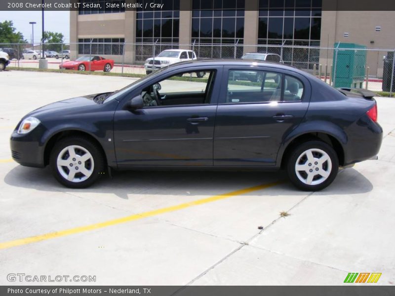 Slate Metallic / Gray 2008 Chevrolet Cobalt LT Sedan