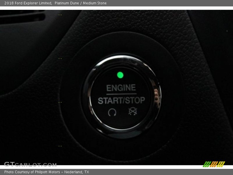 Platinum Dune / Medium Stone 2018 Ford Explorer Limited