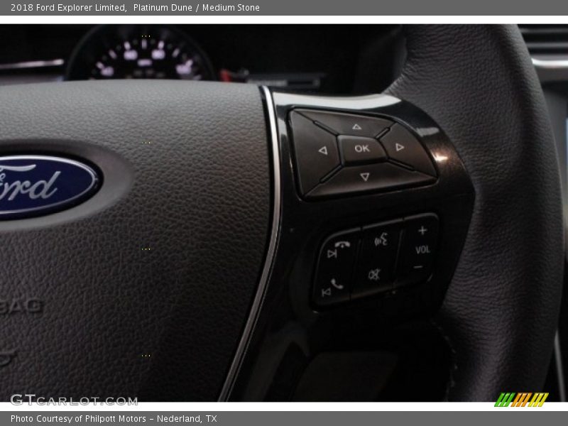 Platinum Dune / Medium Stone 2018 Ford Explorer Limited