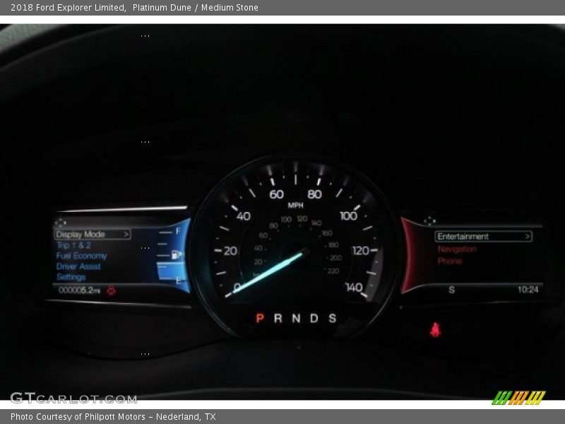 Platinum Dune / Medium Stone 2018 Ford Explorer Limited