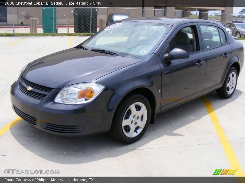 Slate Metallic / Gray 2008 Chevrolet Cobalt LT Sedan