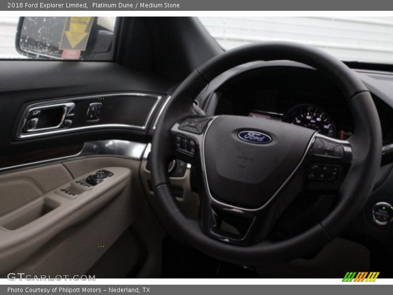 Platinum Dune / Medium Stone 2018 Ford Explorer Limited