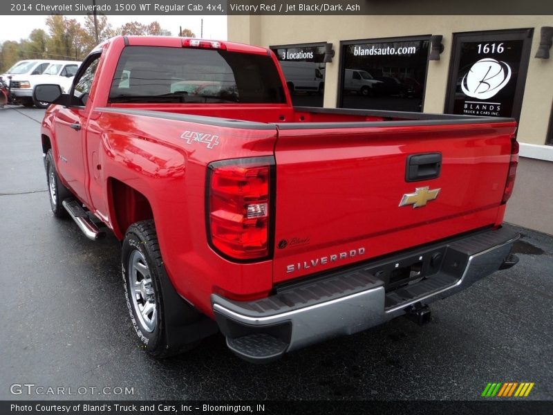 Victory Red / Jet Black/Dark Ash 2014 Chevrolet Silverado 1500 WT Regular Cab 4x4