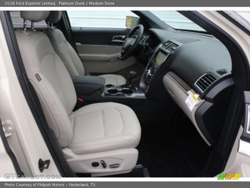 Platinum Dune / Medium Stone 2018 Ford Explorer Limited