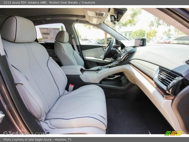 Modern Steel Metallic / Graystone 2019 Acura RDX Advance AWD