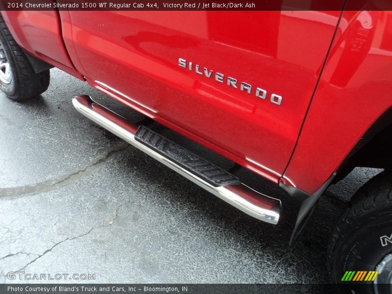 Victory Red / Jet Black/Dark Ash 2014 Chevrolet Silverado 1500 WT Regular Cab 4x4