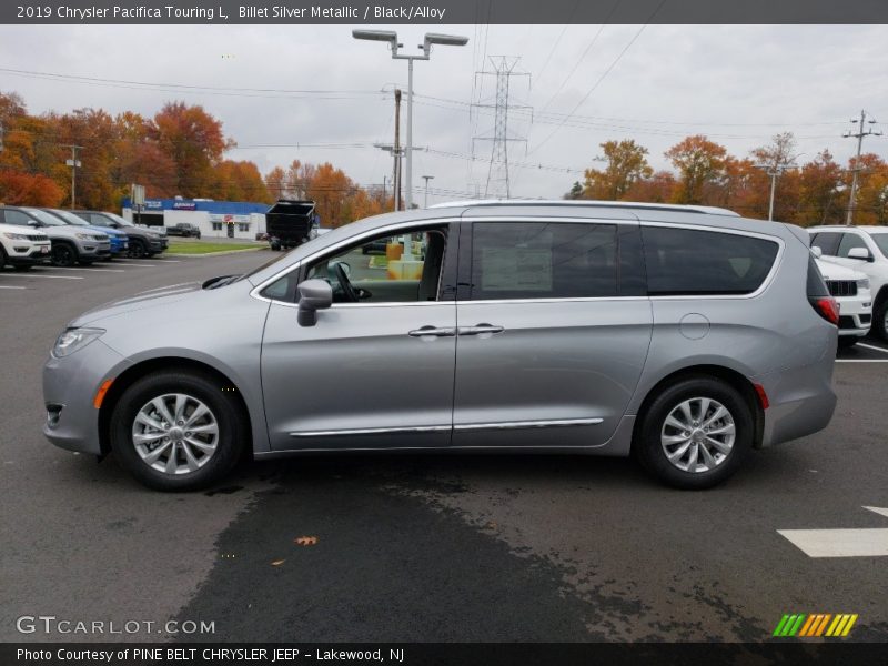 Billet Silver Metallic / Black/Alloy 2019 Chrysler Pacifica Touring L