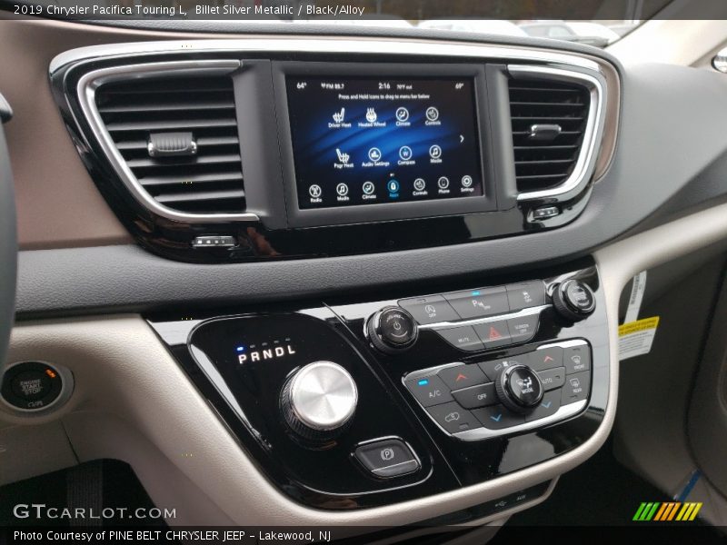 Billet Silver Metallic / Black/Alloy 2019 Chrysler Pacifica Touring L