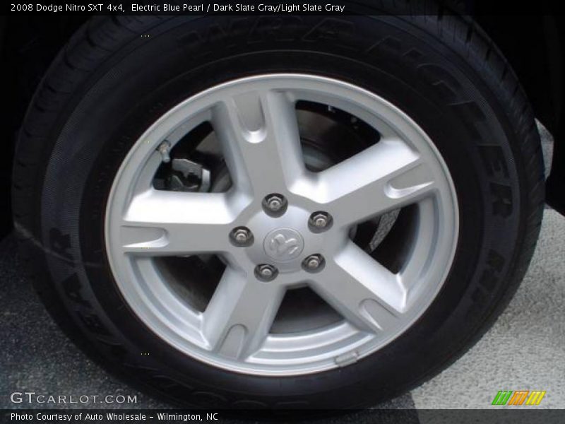 Electric Blue Pearl / Dark Slate Gray/Light Slate Gray 2008 Dodge Nitro SXT 4x4