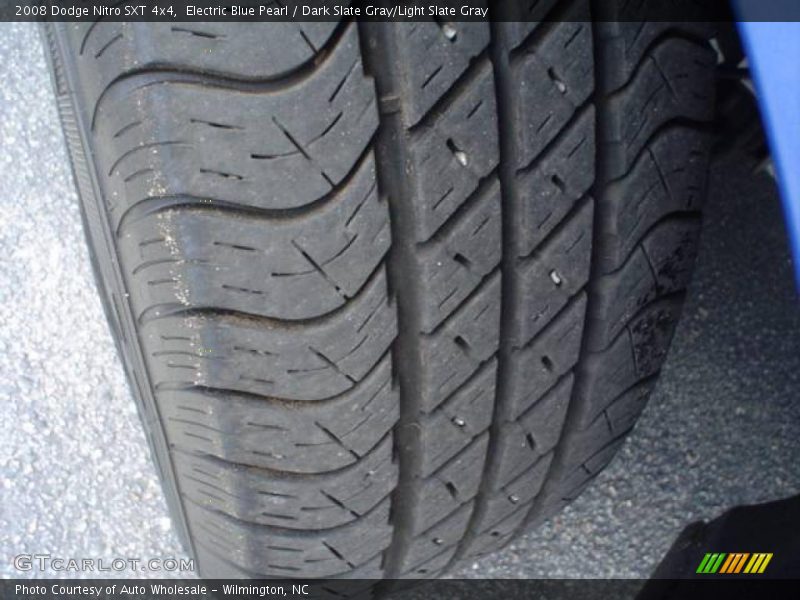 Electric Blue Pearl / Dark Slate Gray/Light Slate Gray 2008 Dodge Nitro SXT 4x4