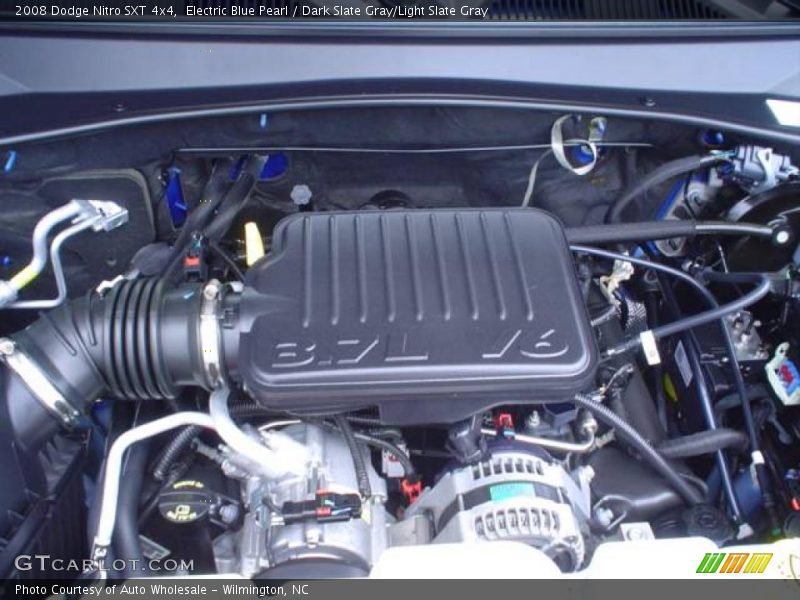 Electric Blue Pearl / Dark Slate Gray/Light Slate Gray 2008 Dodge Nitro SXT 4x4