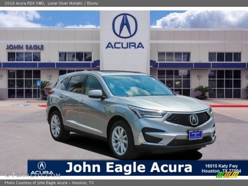Lunar Silver Metallic / Ebony 2019 Acura RDX FWD