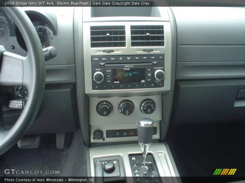 Electric Blue Pearl / Dark Slate Gray/Light Slate Gray 2008 Dodge Nitro SXT 4x4