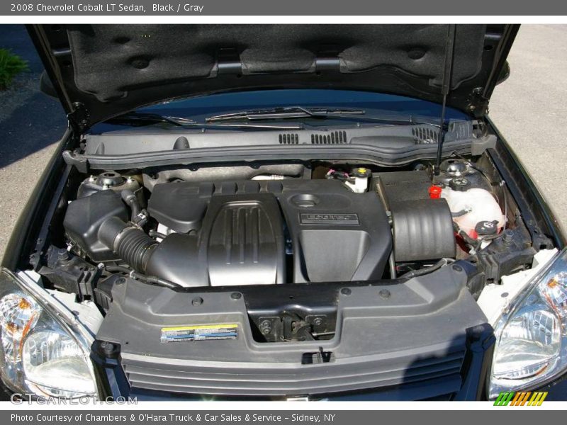 Black / Gray 2008 Chevrolet Cobalt LT Sedan