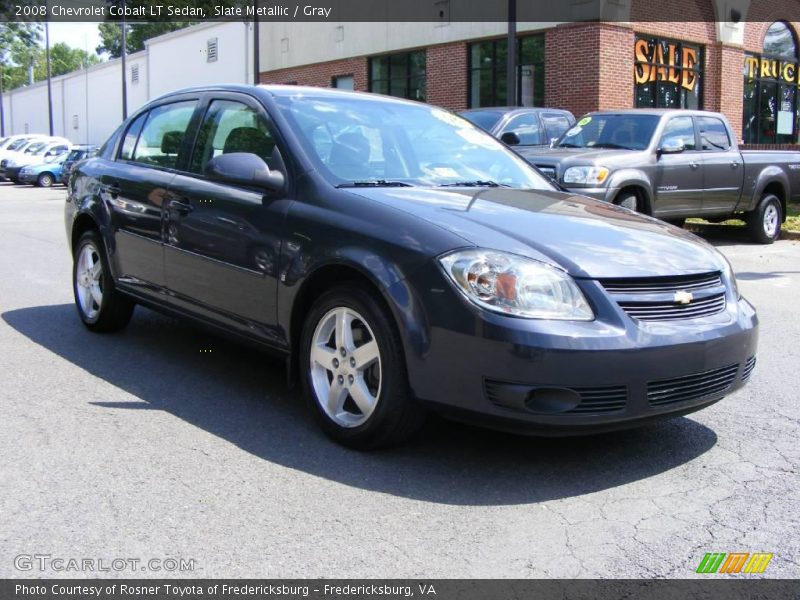 Slate Metallic / Gray 2008 Chevrolet Cobalt LT Sedan