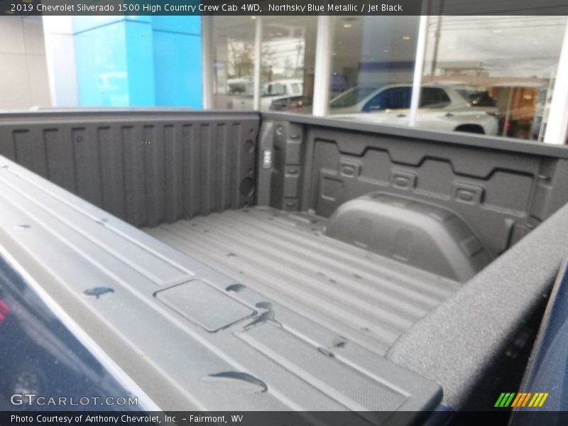 Northsky Blue Metallic / Jet Black 2019 Chevrolet Silverado 1500 High Country Crew Cab 4WD