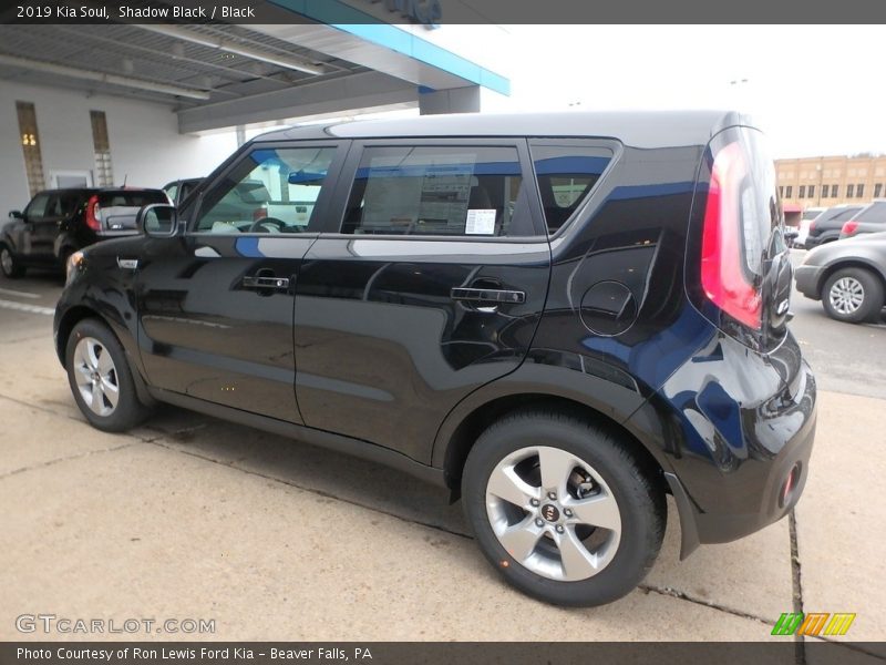 Shadow Black / Black 2019 Kia Soul