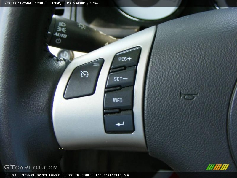 Slate Metallic / Gray 2008 Chevrolet Cobalt LT Sedan