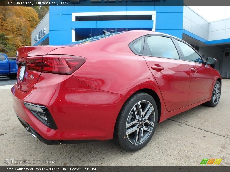 Currant Red / Black 2019 Kia Forte S