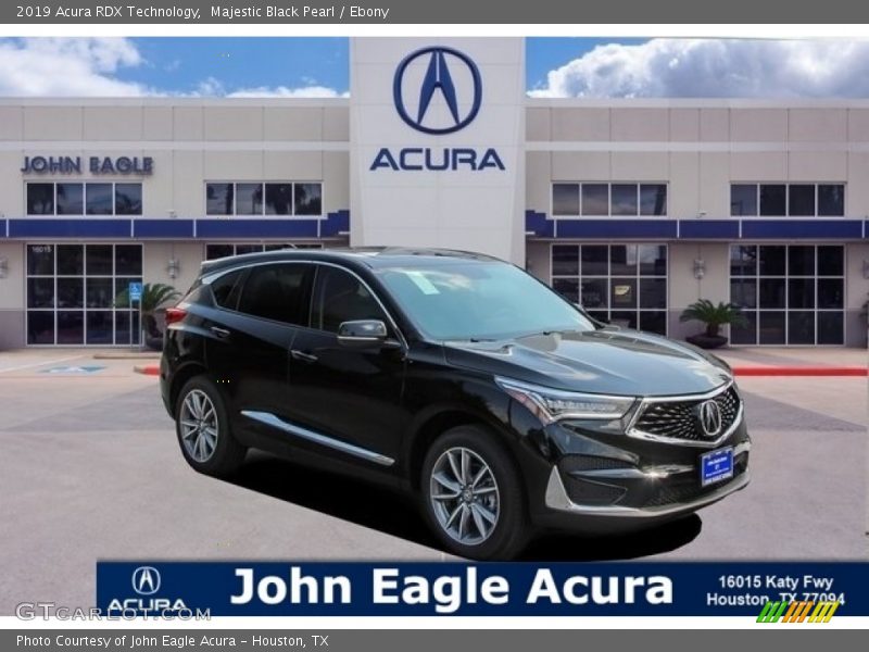 Majestic Black Pearl / Ebony 2019 Acura RDX Technology