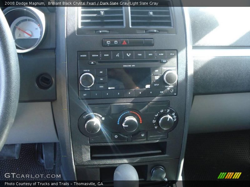 Brilliant Black Crystal Pearl / Dark Slate Gray/Light Slate Gray 2008 Dodge Magnum