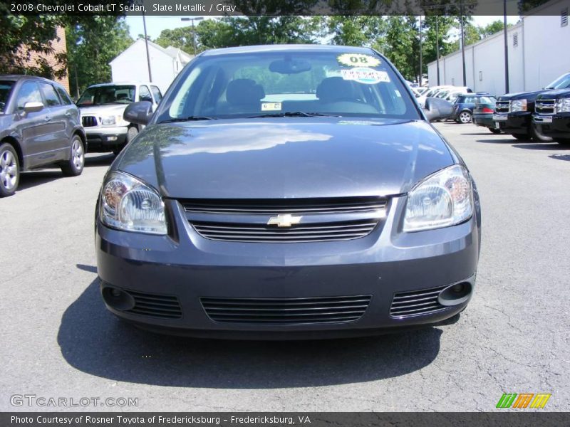 Slate Metallic / Gray 2008 Chevrolet Cobalt LT Sedan