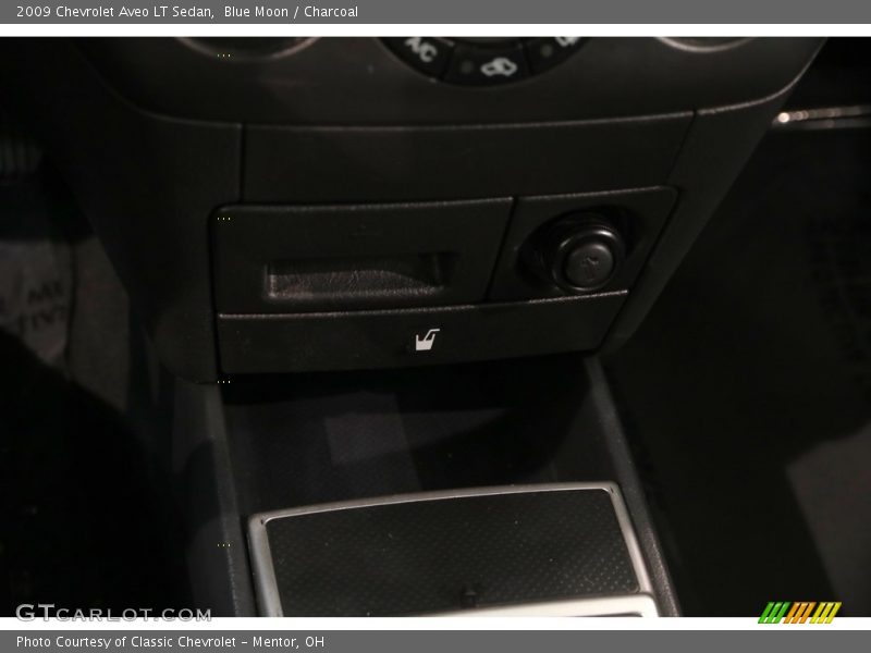 Blue Moon / Charcoal 2009 Chevrolet Aveo LT Sedan