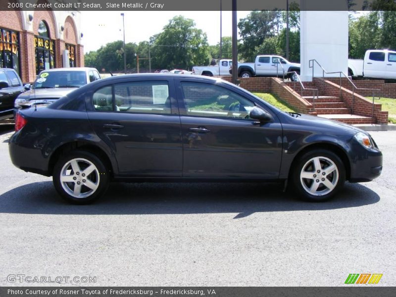 Slate Metallic / Gray 2008 Chevrolet Cobalt LT Sedan