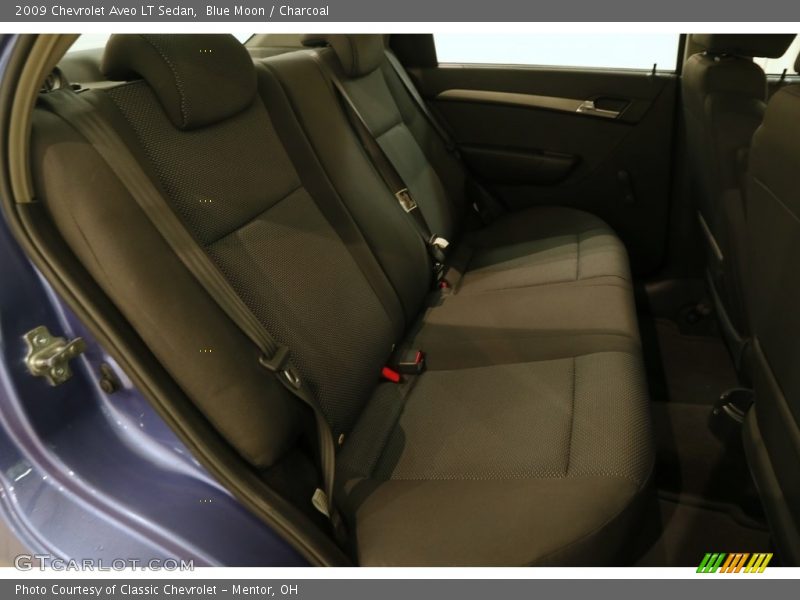 Blue Moon / Charcoal 2009 Chevrolet Aveo LT Sedan