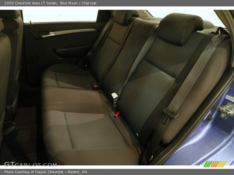Blue Moon / Charcoal 2009 Chevrolet Aveo LT Sedan