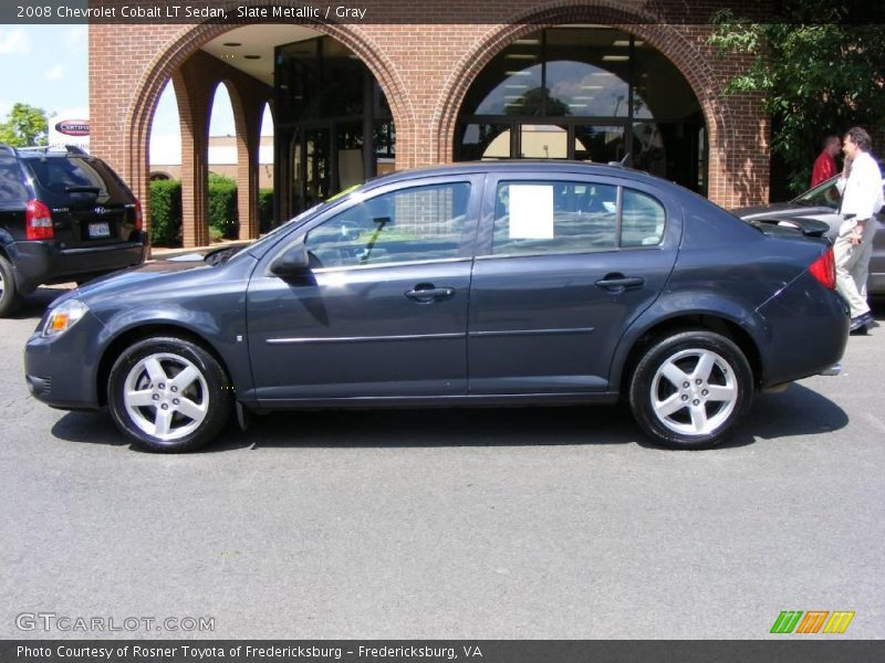 Slate Metallic / Gray 2008 Chevrolet Cobalt LT Sedan