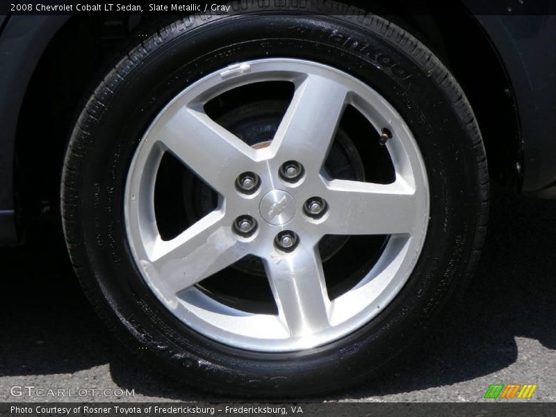 Slate Metallic / Gray 2008 Chevrolet Cobalt LT Sedan