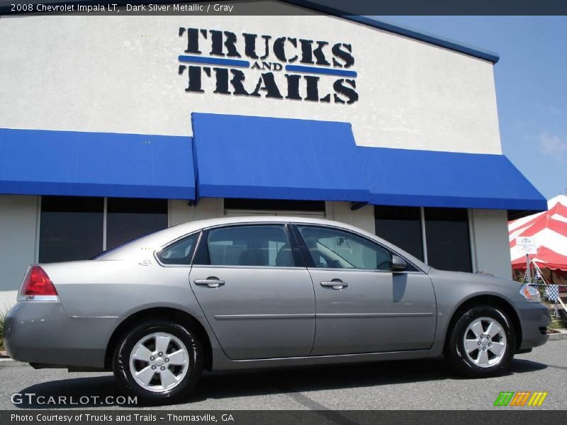 Dark Silver Metallic / Gray 2008 Chevrolet Impala LT