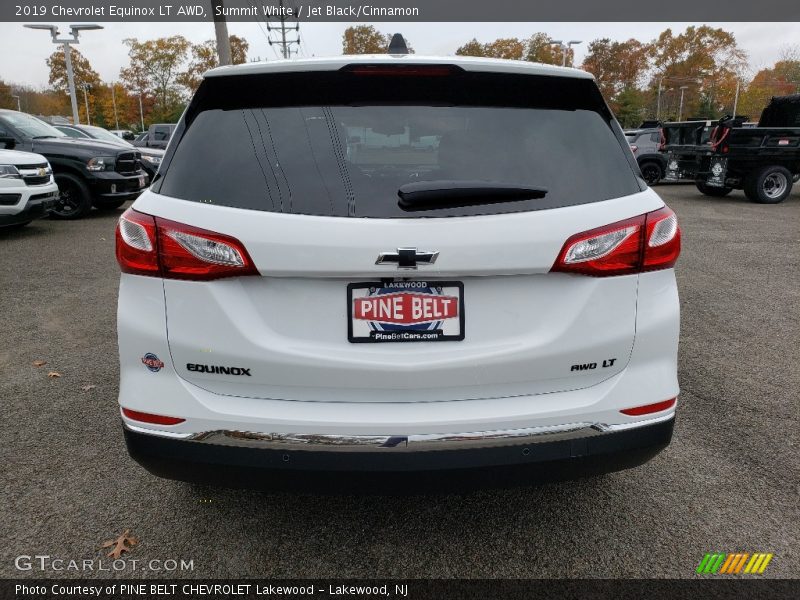 Summit White / Jet Black/Cinnamon 2019 Chevrolet Equinox LT AWD
