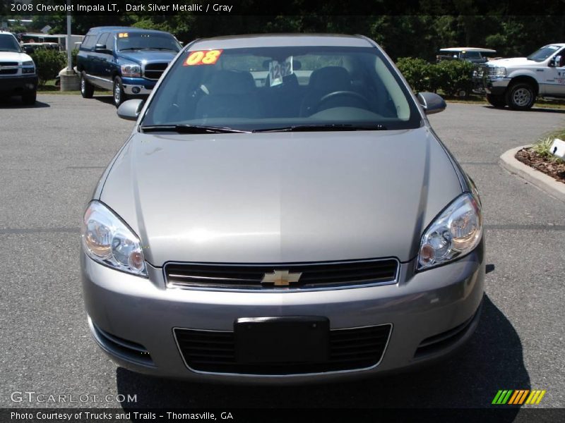 Dark Silver Metallic / Gray 2008 Chevrolet Impala LT