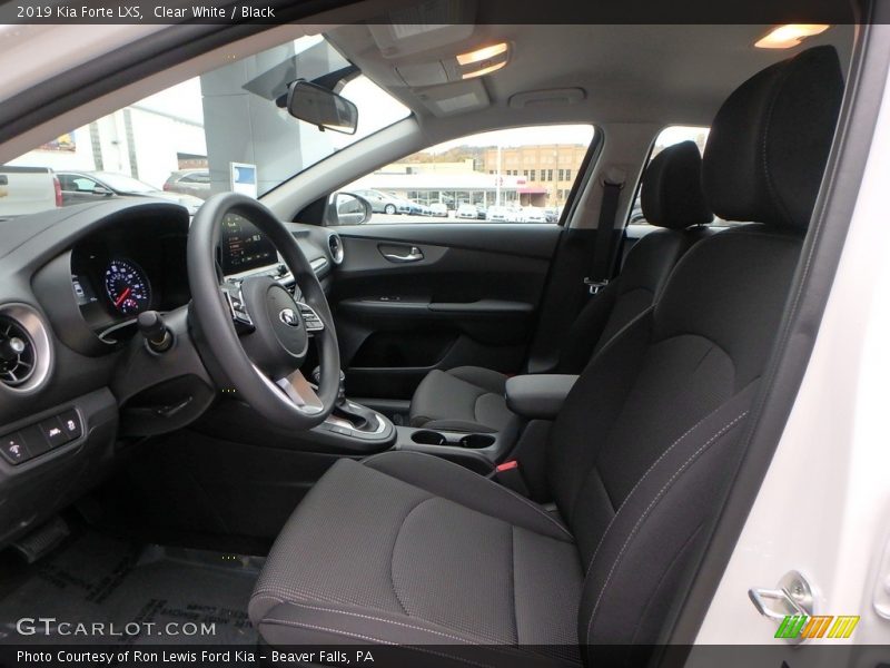 Front Seat of 2019 Forte LXS