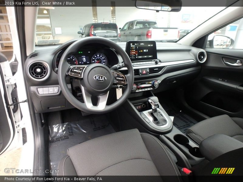  2019 Forte LXS Black Interior