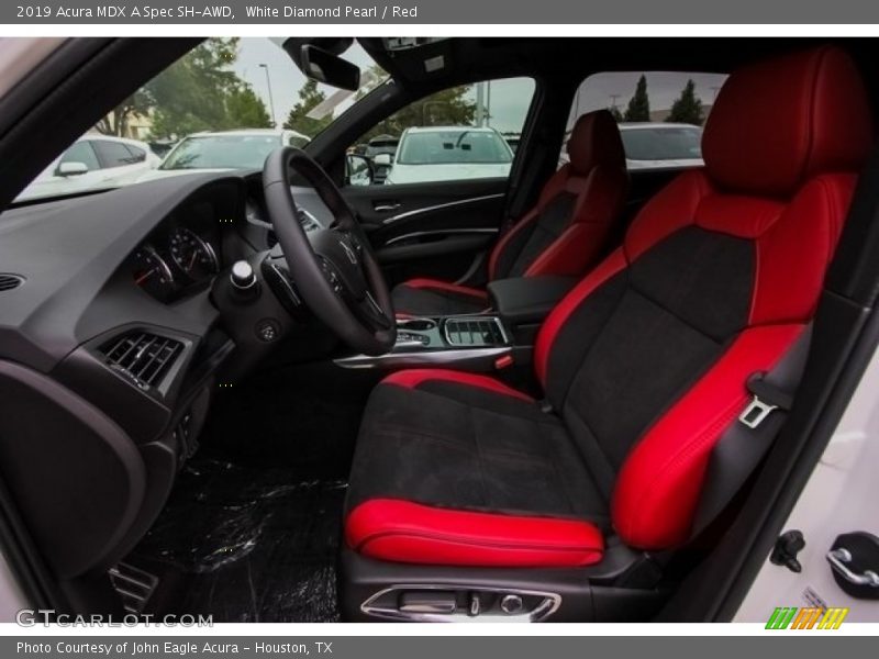 Front Seat of 2019 MDX A Spec SH-AWD