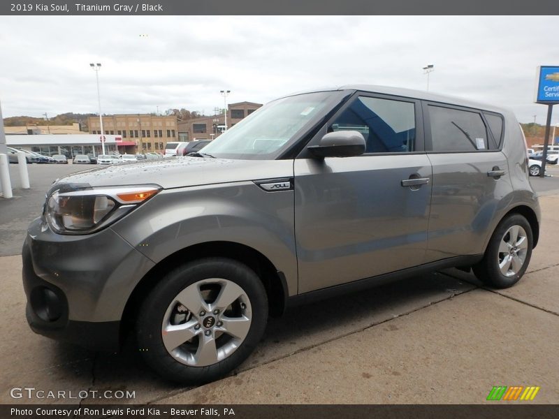 Titanium Gray / Black 2019 Kia Soul