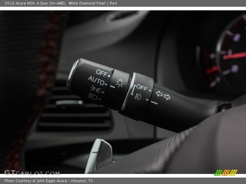 Controls of 2019 MDX A Spec SH-AWD