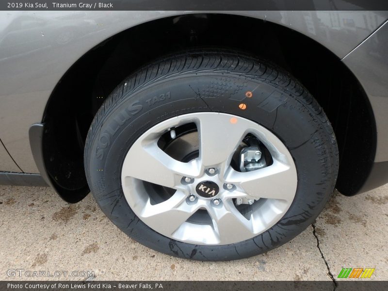 Titanium Gray / Black 2019 Kia Soul
