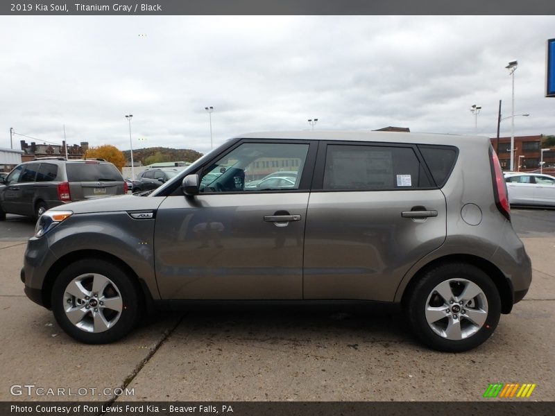 Titanium Gray / Black 2019 Kia Soul