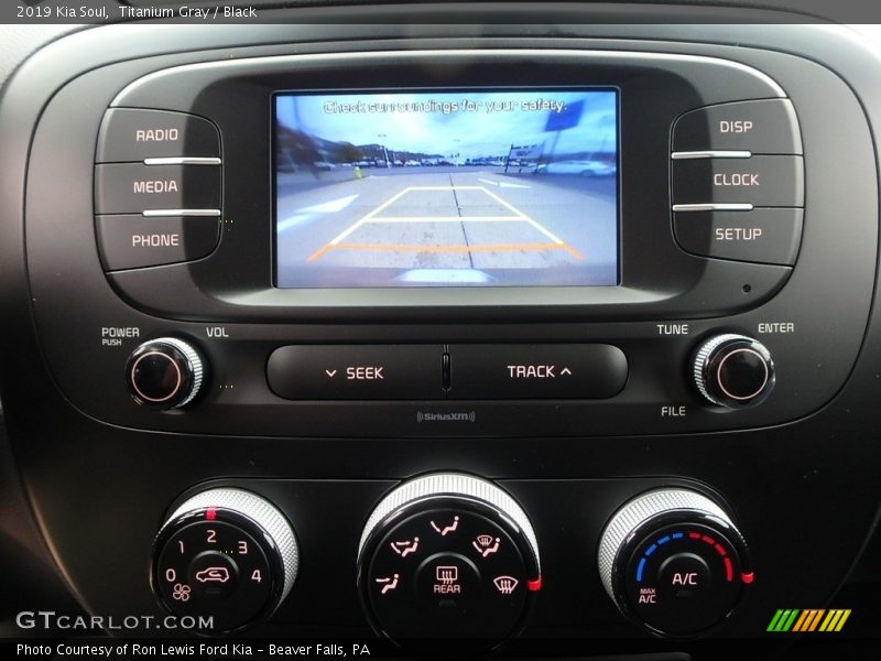 Controls of 2019 Soul 