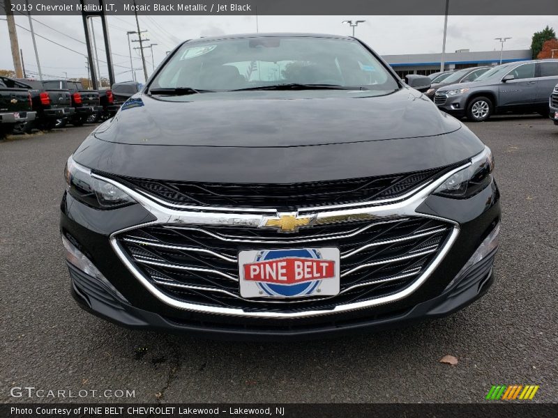 Mosaic Black Metallic / Jet Black 2019 Chevrolet Malibu LT